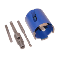 АЛМАЗНАЯ КОРОНКА БЕЗУДАРНАЯ ДЛЯ ПЕРФОРАТОРА SDS-PLUS 25мм