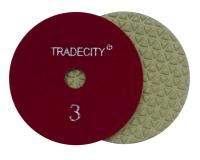 Алмазные гибкие шлифовальные круги Треугольник Pads 5-STEP №3 D100