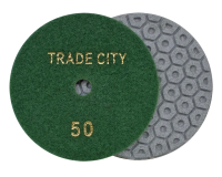 Алмазные гибкие шлифовальные круги Гайка Pads 7-STEP D-100 №50